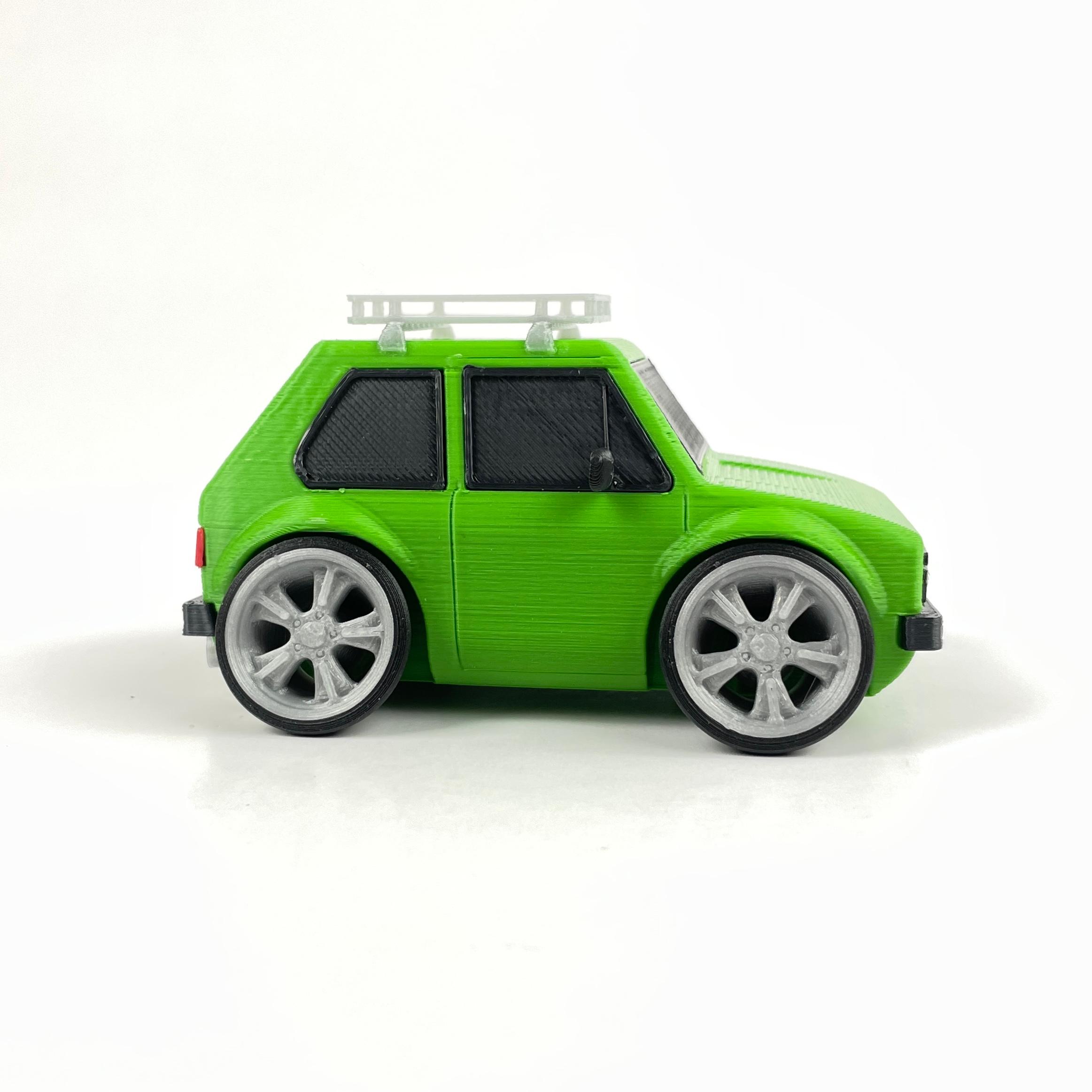 Tooned GOLF - Model kit 3d model