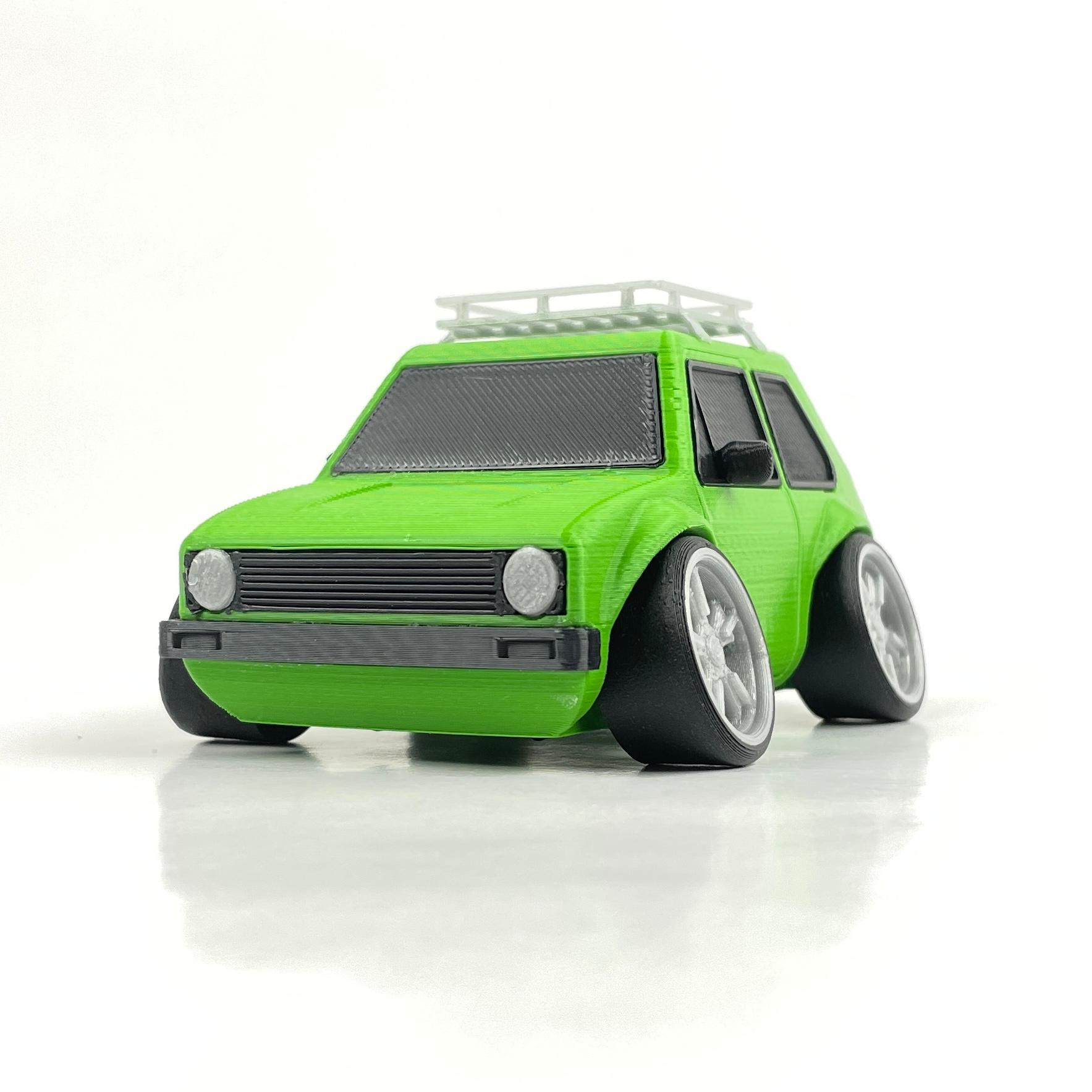 Tooned GOLF - Model kit 3d model