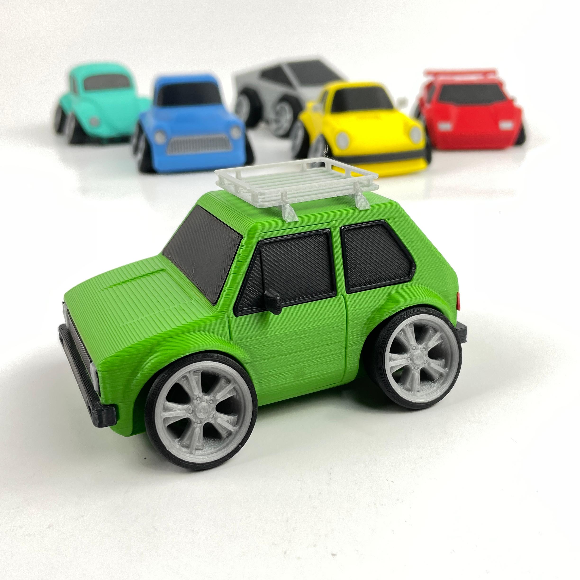 Tooned GOLF - Model kit 3d model