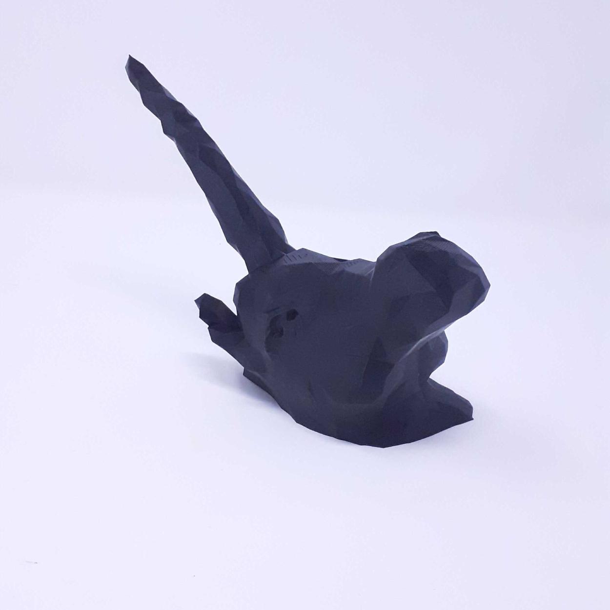 UNICORN PIGGY BANK (NO SUPPORTS + FOR MOUNTING ON WALL) 3d model