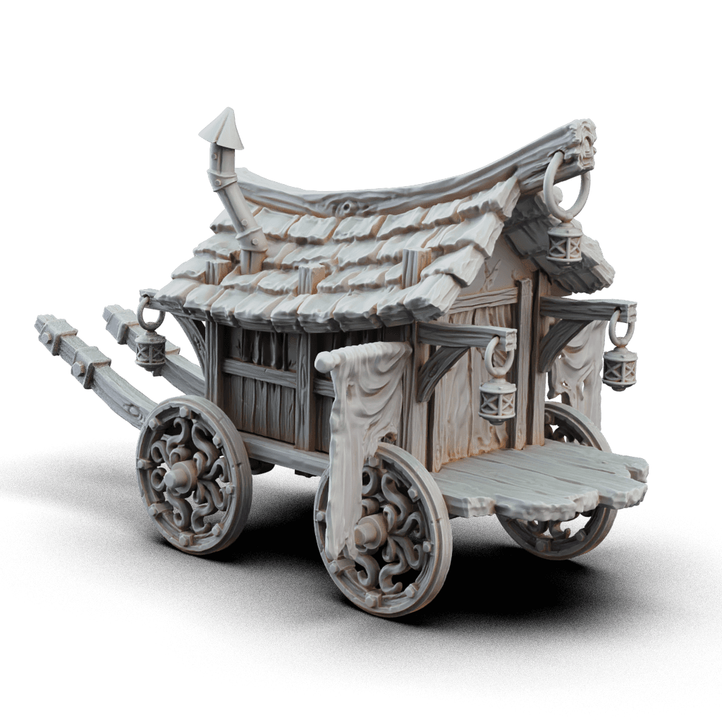Caravan Wagon 3d model