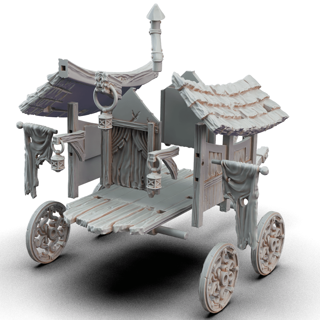 Caravan Wagon 3d model