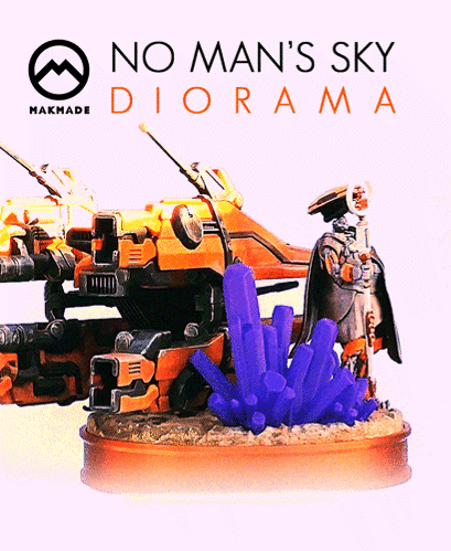 No Man's Sky Diorama 3d model