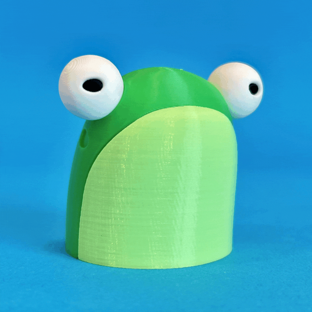 Fly Frog Original Figure Head 3d model