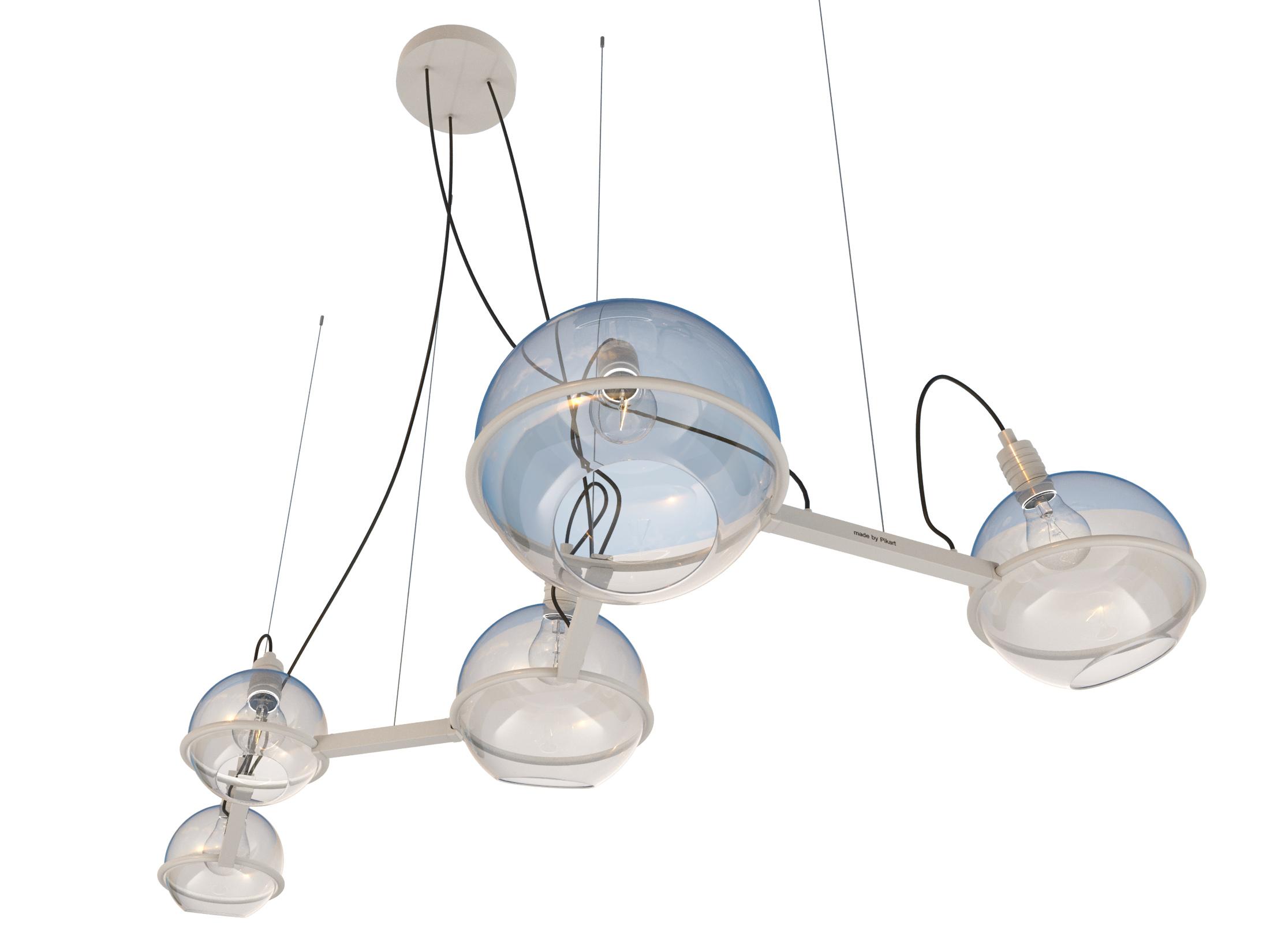 Cassiopea  lamp, SKU. 20922 by Pikartlights 3d model