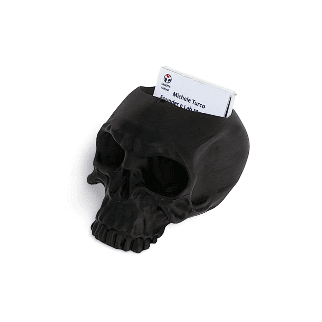 Skull Business card holder  3d model