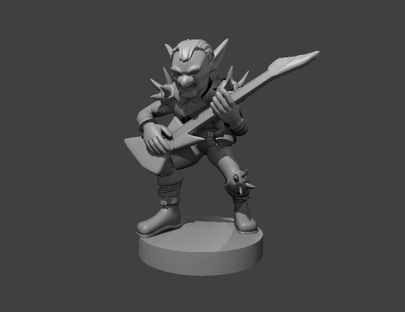 Goblin Metalhead - Goblin Metalhead - 3d model render - D&D - 3d model