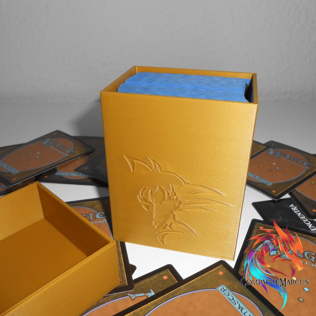 Magic the Gathering Basic deck box (Assassins Creed / Dragon Ball) 3d model
