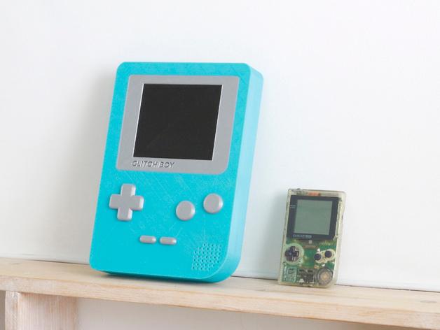 Giant Game Boy - Single and Dual Extrusion 3d model