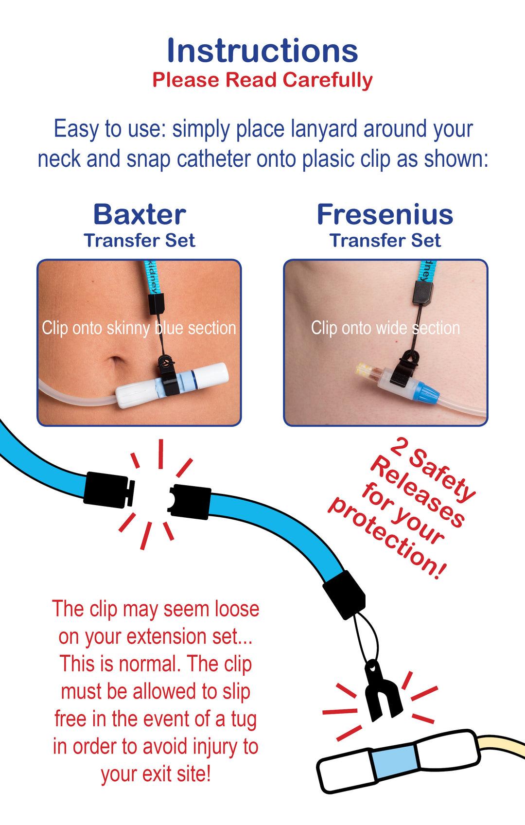 Dialysis Shower Clip For Catheter  3d model