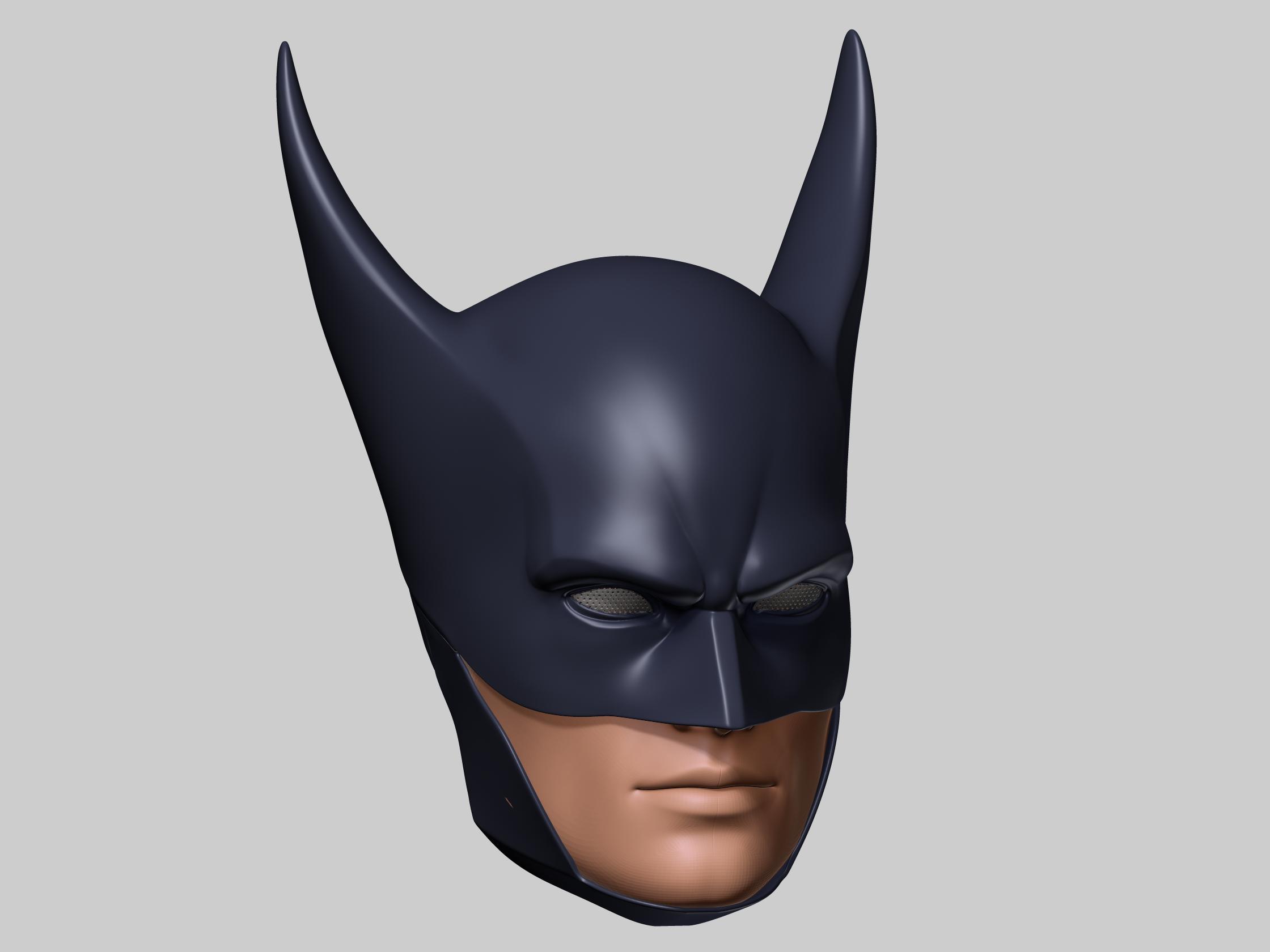 Batman First Appearance Cowl 3d model