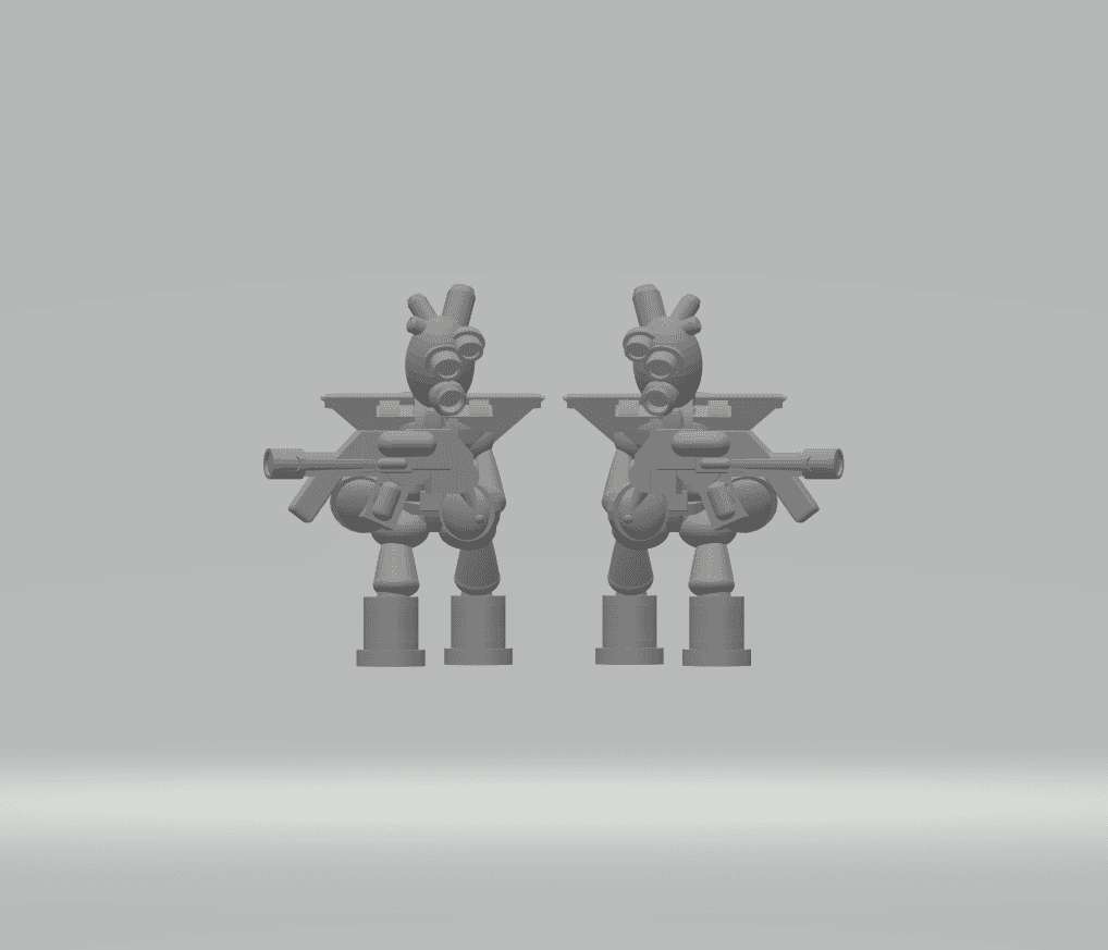 FHW: Weird Trooper Angels Mega Pack 3d model