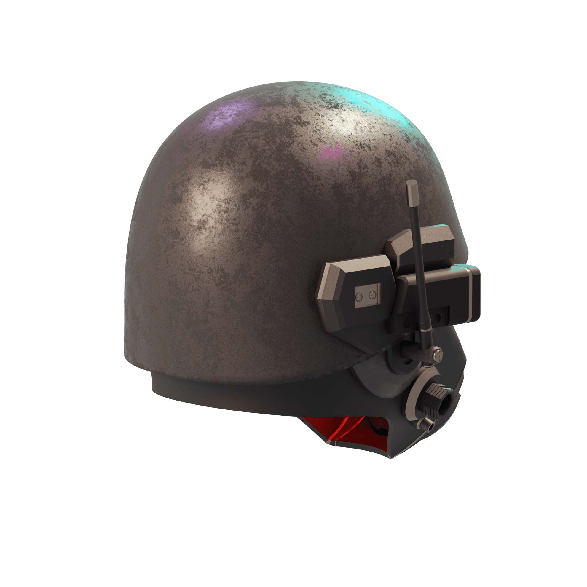 Fallout NCR Ranger Helmet 3d model