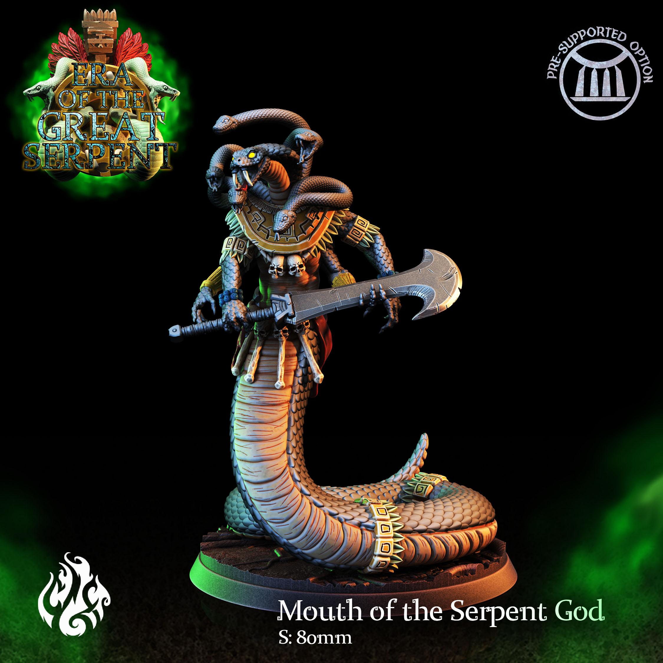 Mouth of the Serpent God 3d model