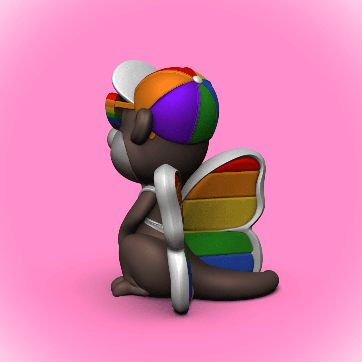 Otter Pride 3d model
