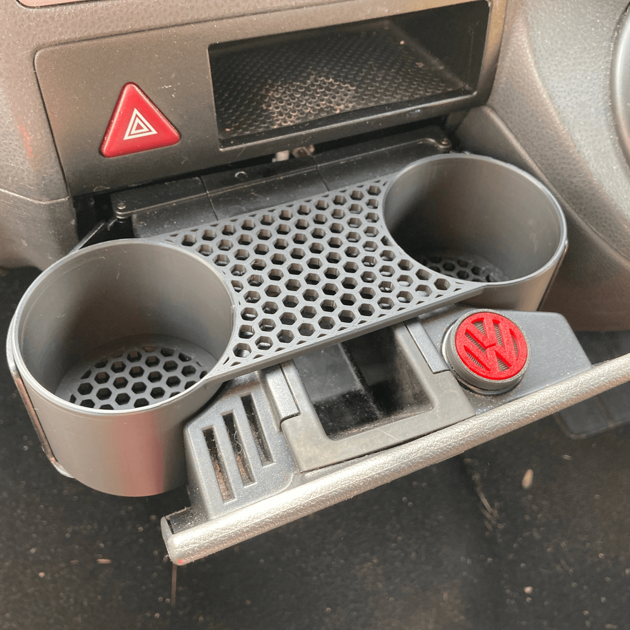 Volkswagen T5 Cup holder Insert | Cupholder repair | Travel Mug holder 3d model