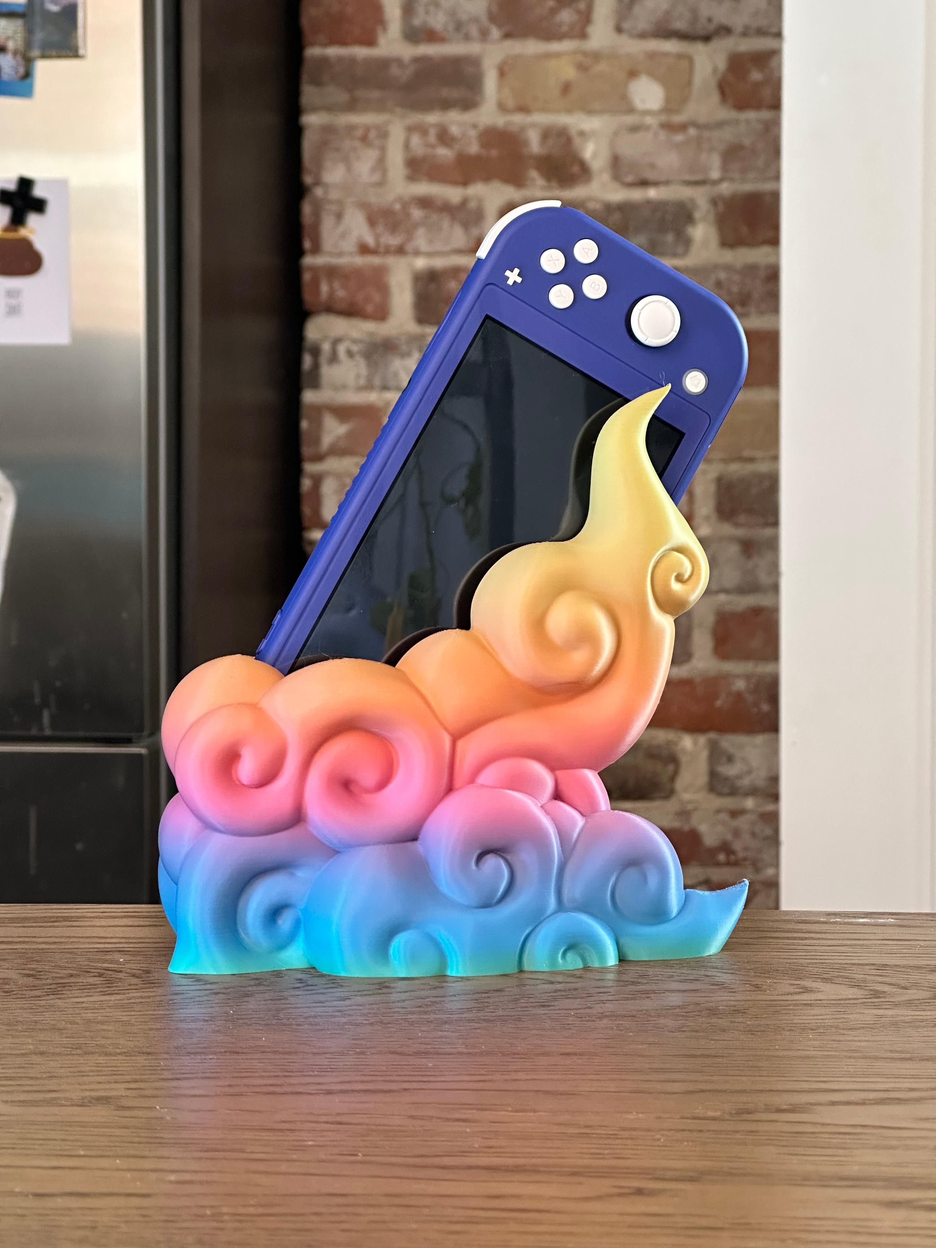3D file Nintendo Switch Japanese Cloud Dock - Classic and OLED version  ☁️・3D printing template to download・Cults