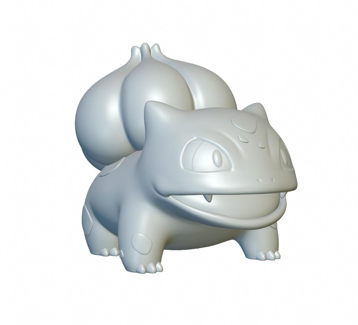 Pokemon Bulbasaur #1 - Optimized for 3D Printing 3d model