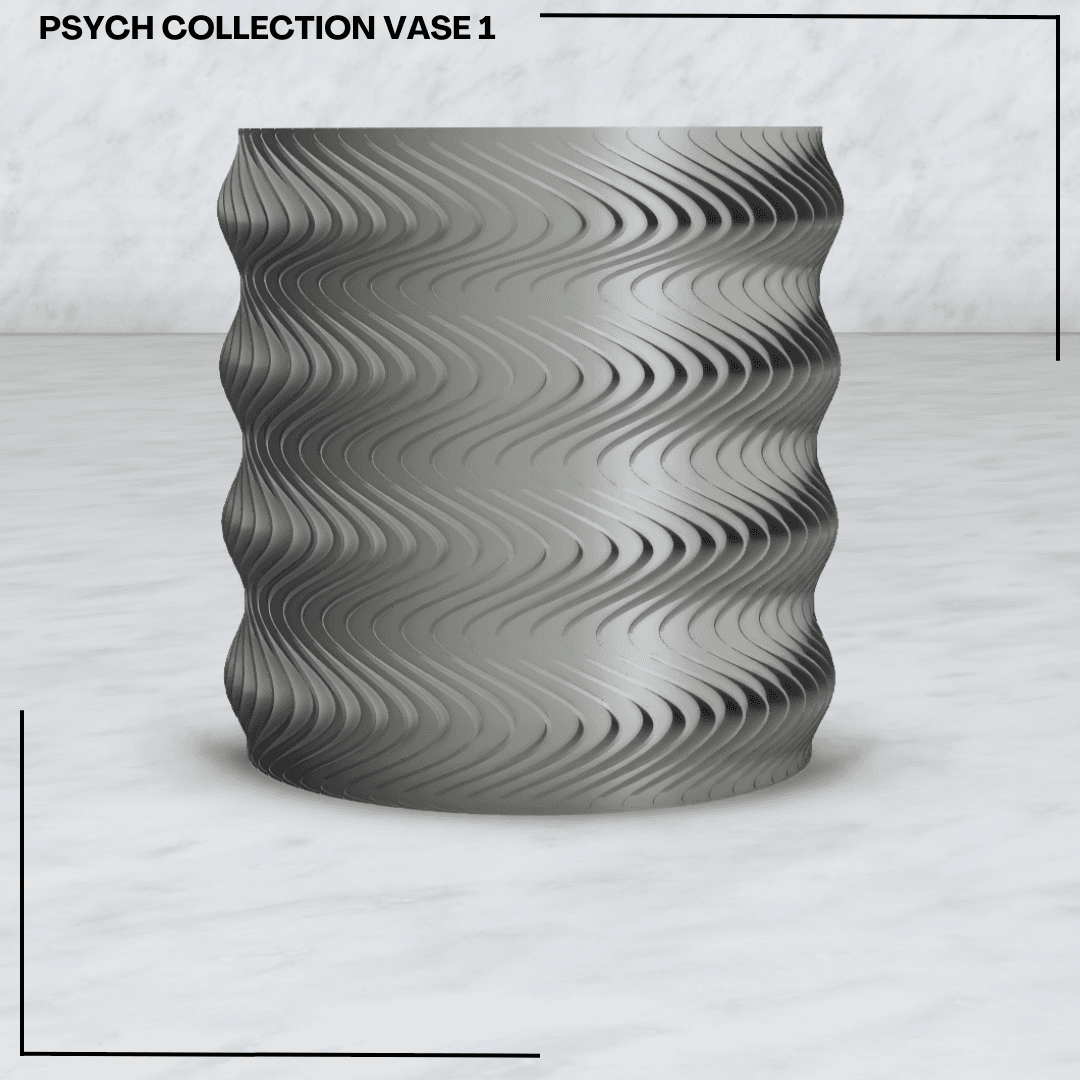 Psych Vase Collection  3d model