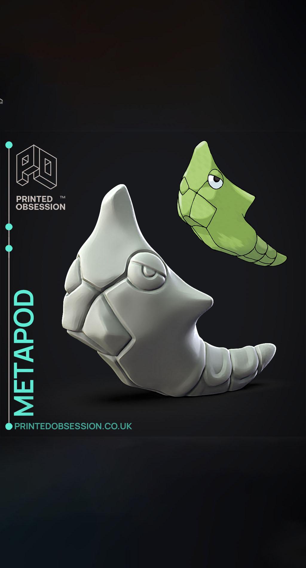 Metapod - Pokemon - Fan Art 3d model