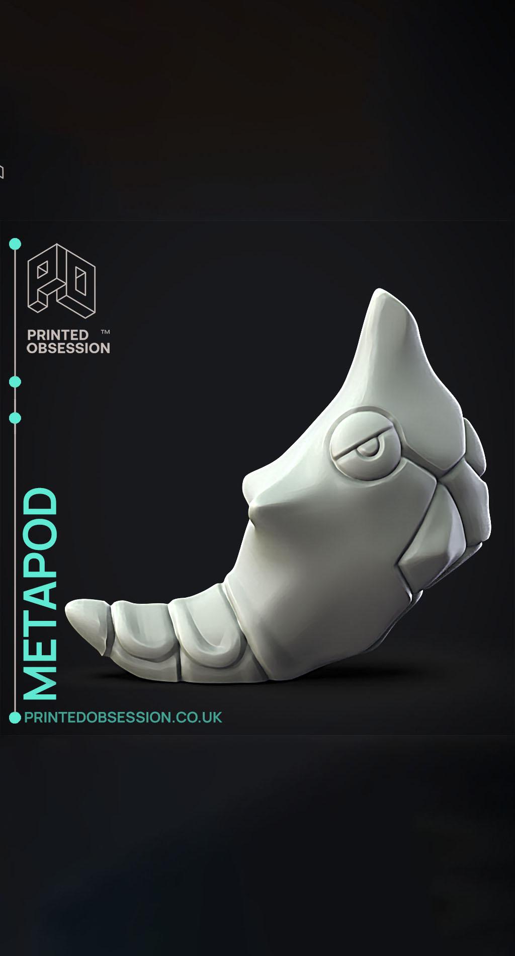 Metapod - Pokemon - Fan Art 3d model