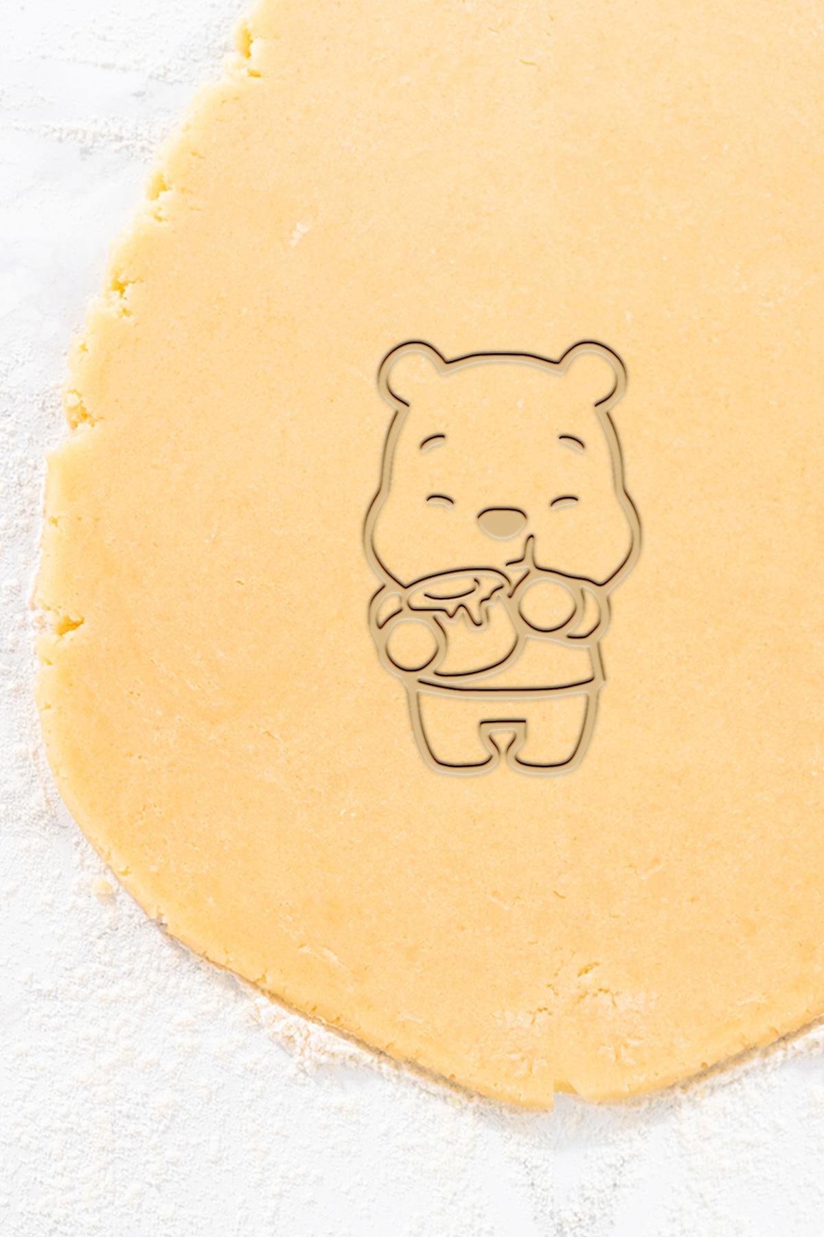 Winnie The Pooh Cookie Cutter, Biscuit Cutter 3d model