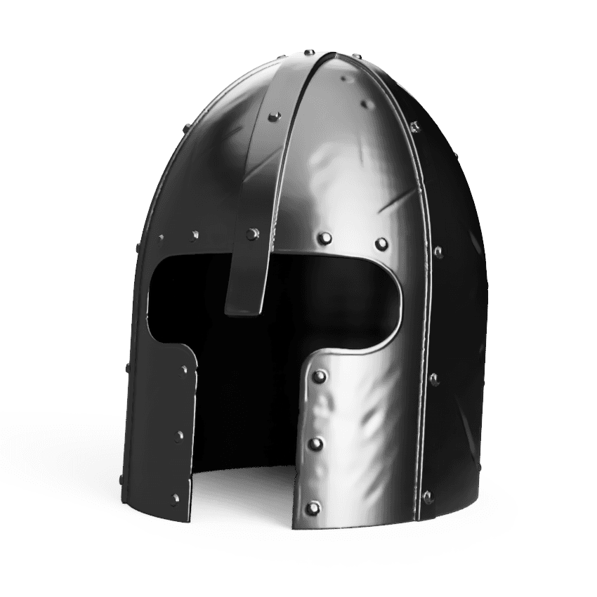 MEDIEVAL VIKING HELMET 3d model