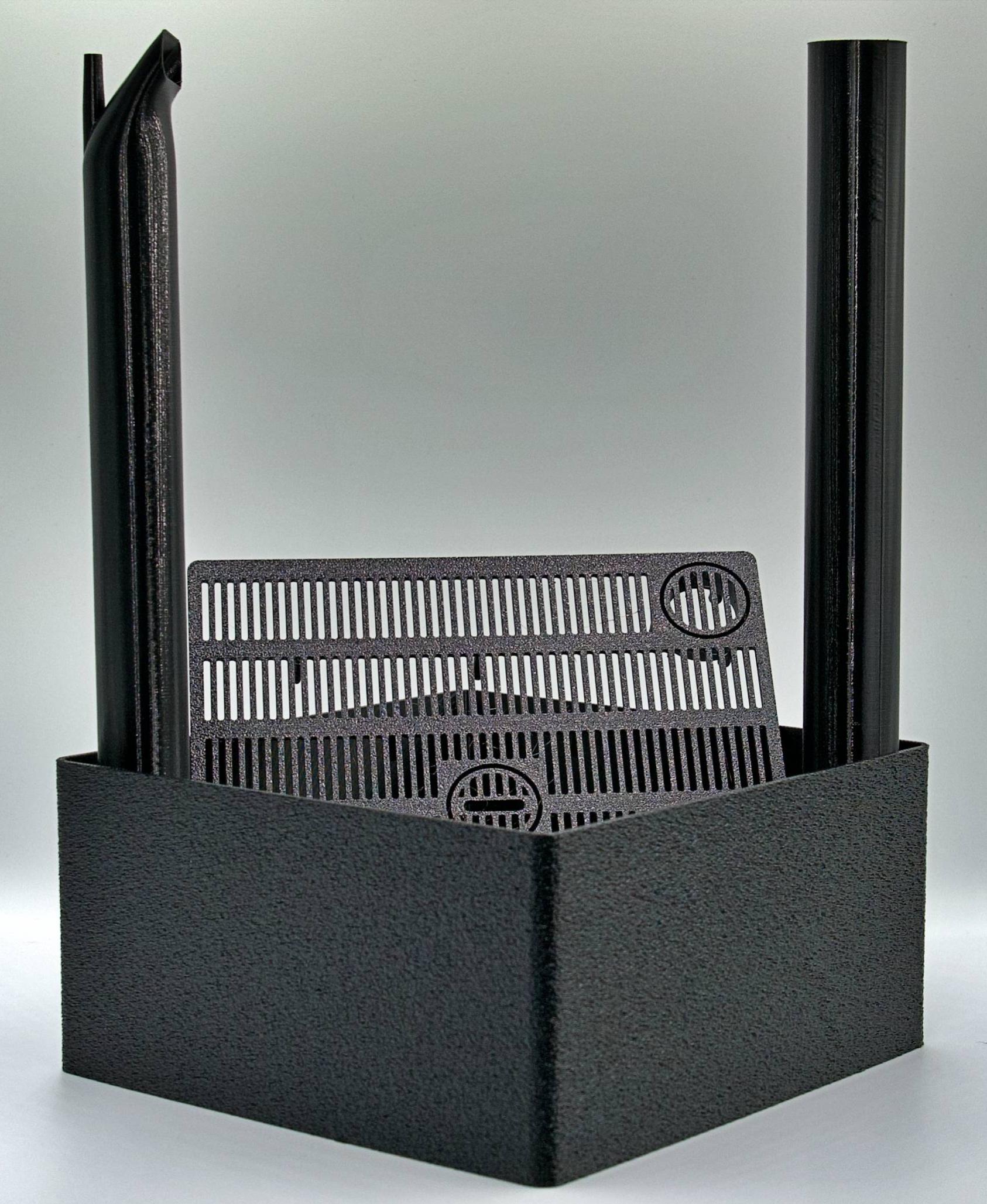SHRIMP UNDERGRAVEL FILTRATION BOX 3d model