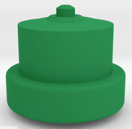 BEYBLADE PRINCESS PEACH'S CROWN | COMPLETE | SUPER MARIO SERIES 3d model