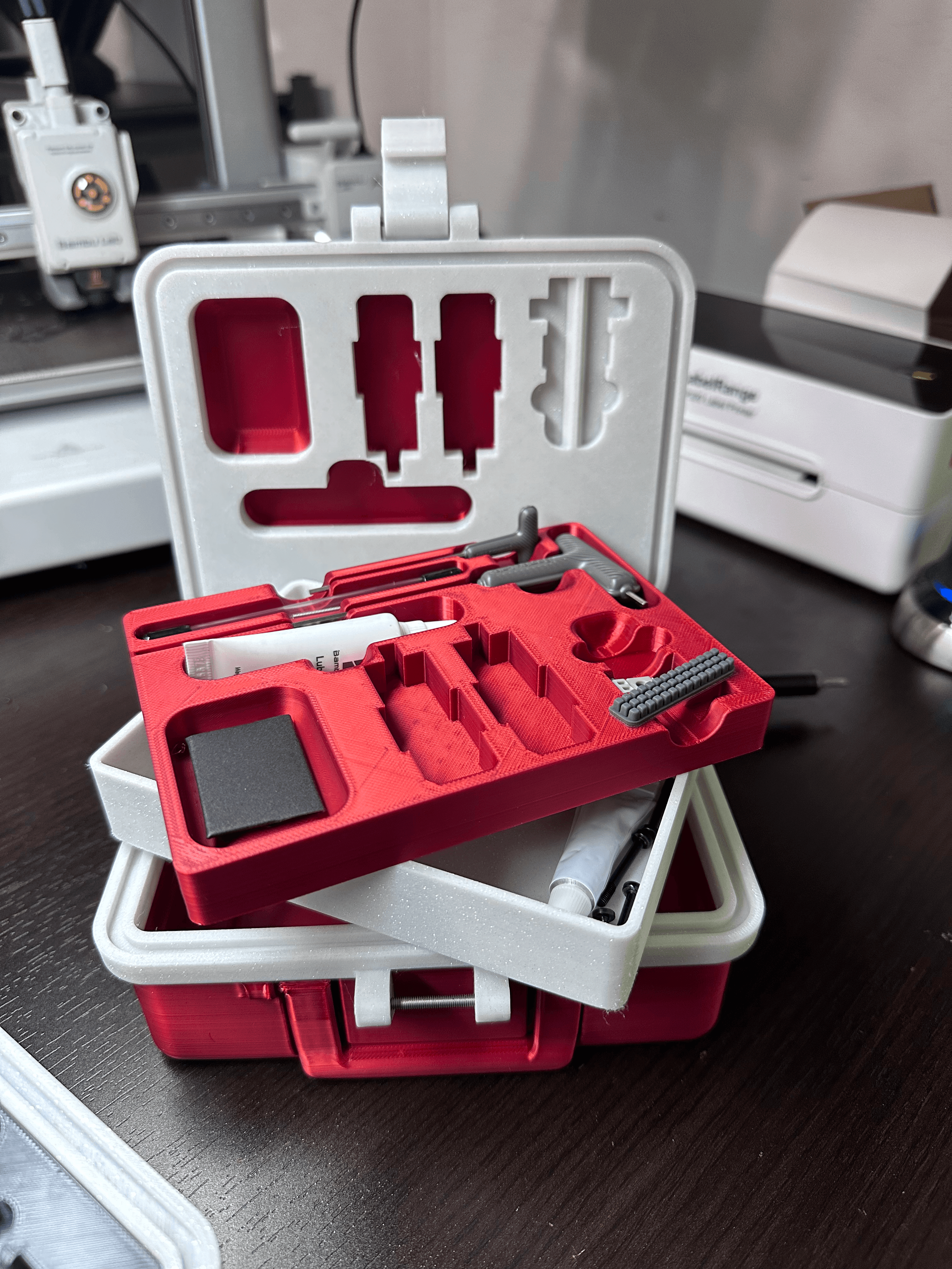 BAMBULAB A1 TOOL BOX FOR ALL THE INCLUDED PARTS AND TOOLS 3d model