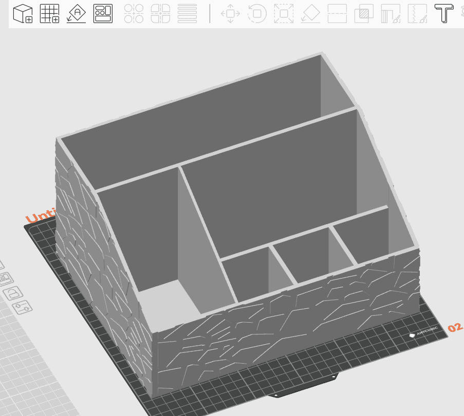 kitchen/Picnic caddy (voronoi).stl 3d model