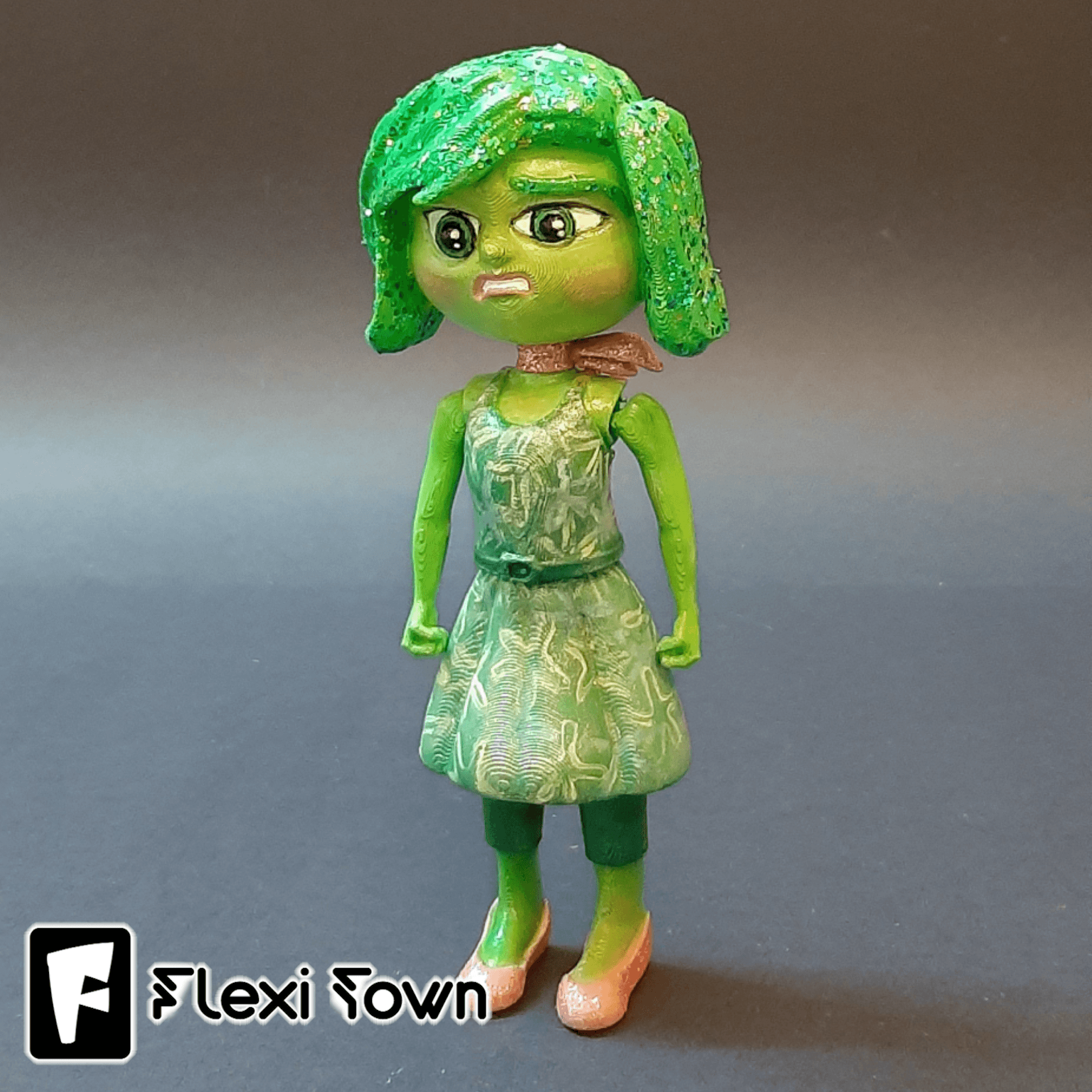 Flexi Print-in-Place Disgust  3d model