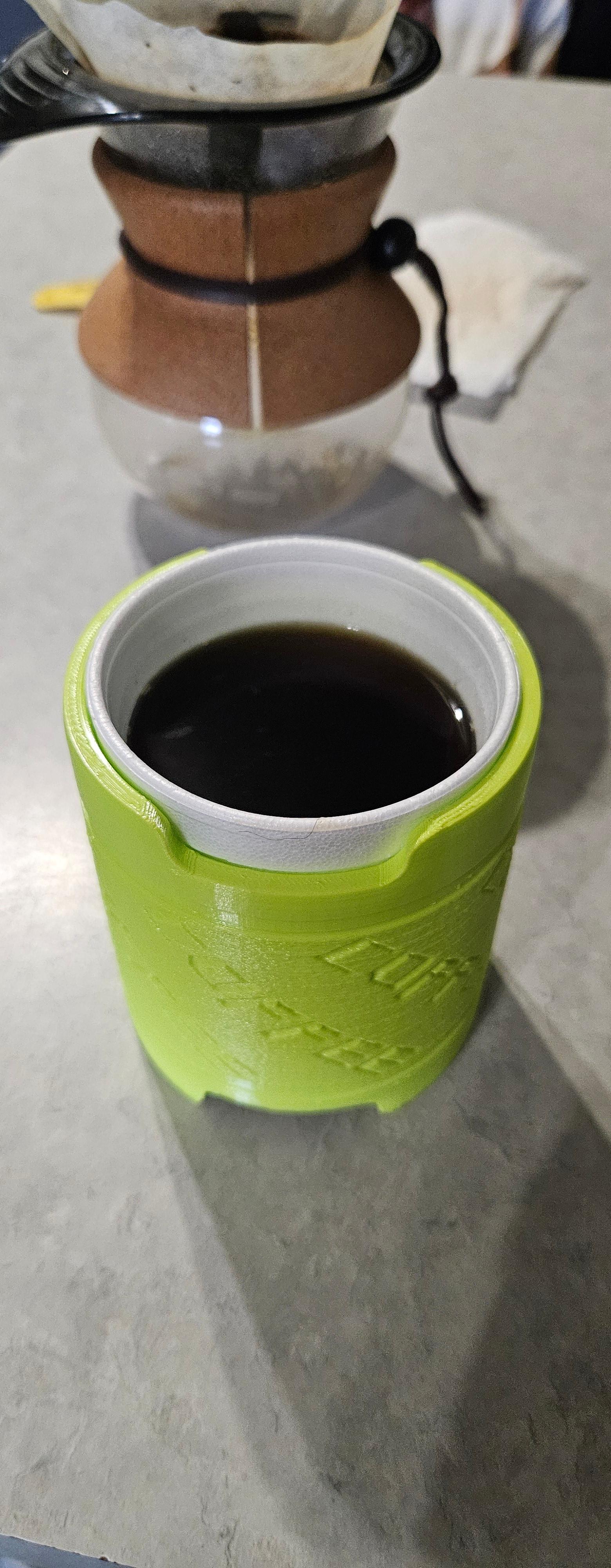 FOAM COFFEE CUP SLEEVE KOOZIE ASSORTMENT PACK 3d model