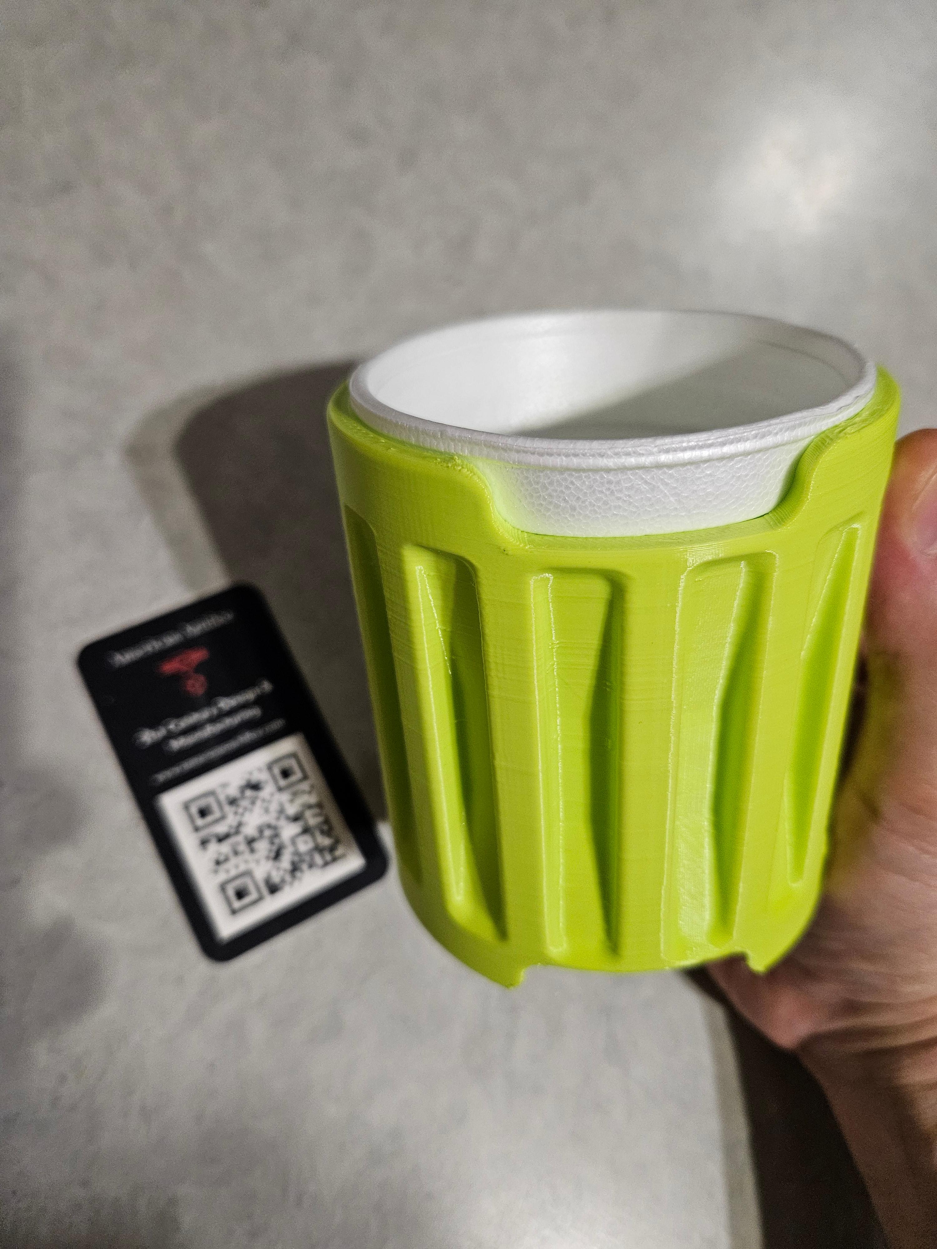FOAM COFFEE CUP SLEEVE KOOZIE ASSORTMENT PACK 3d model