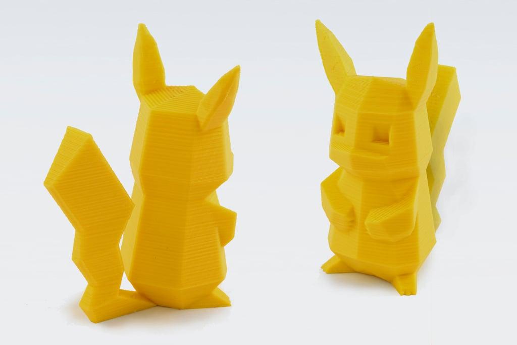 Low-Poly Pikachu 3d model