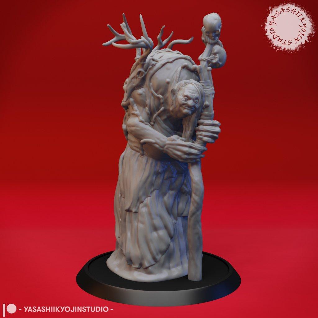 Annis Hag - Tabletop Miniature 3d model