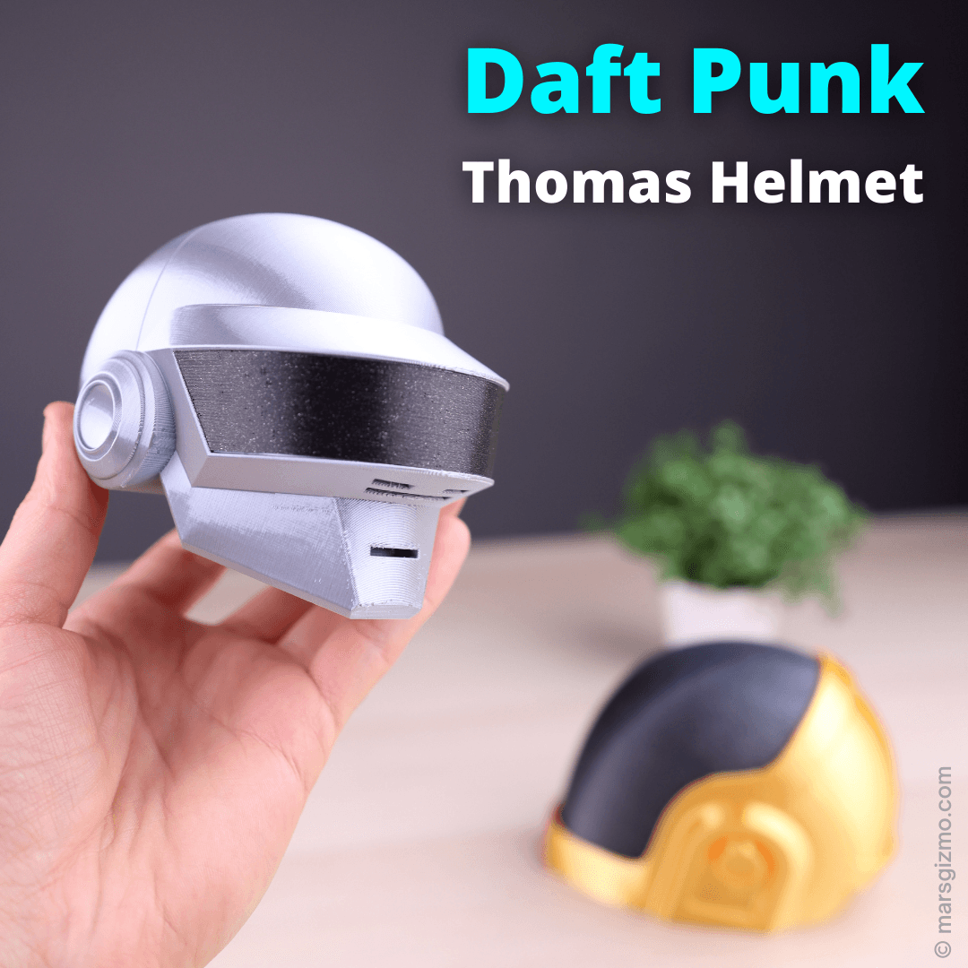 daft punk thomas helmet - Check it in my video: https://youtu.be/rjzPsAuob3A

My website: https://www.marsgizmo.com - 3d model