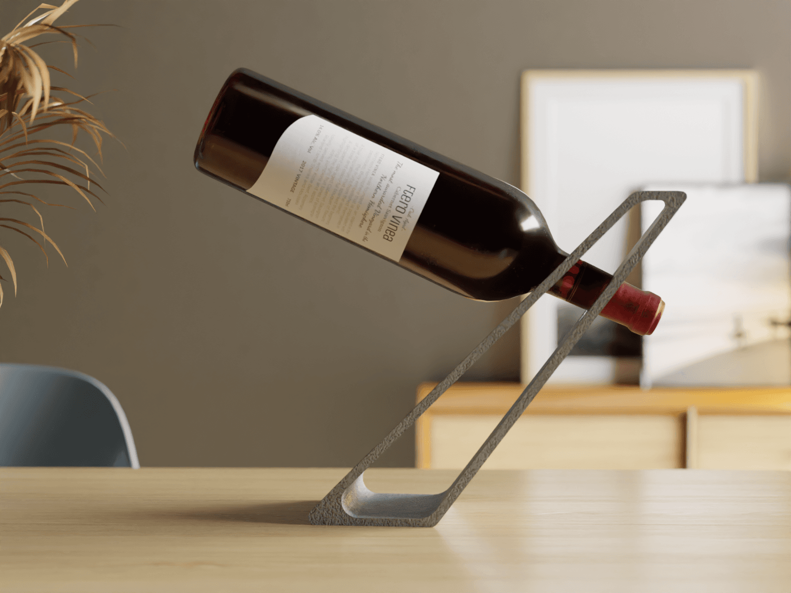 LevitaVin - The Gravity-Defying Wine Holder 3d model