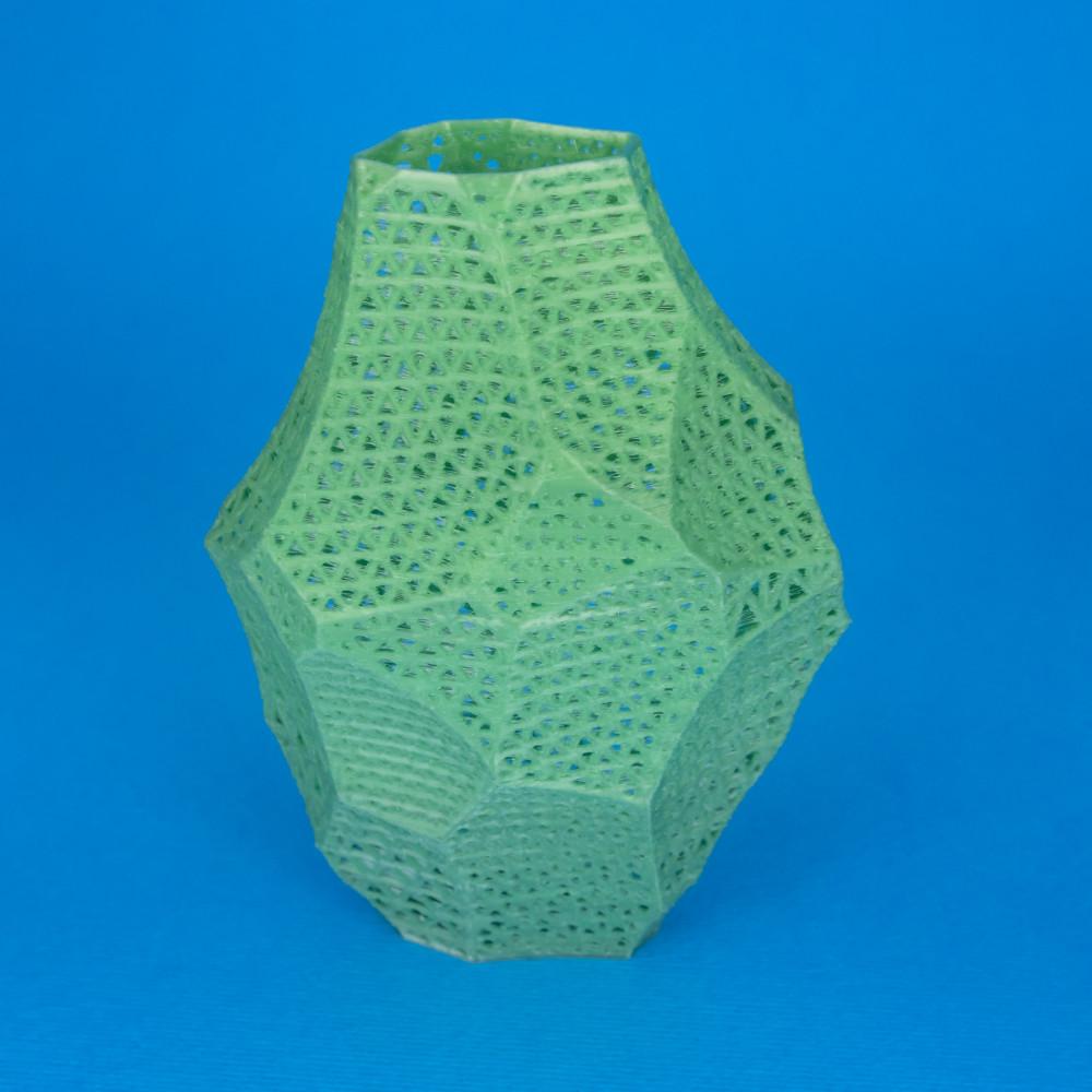 Wireframe Flint Vase 3d model