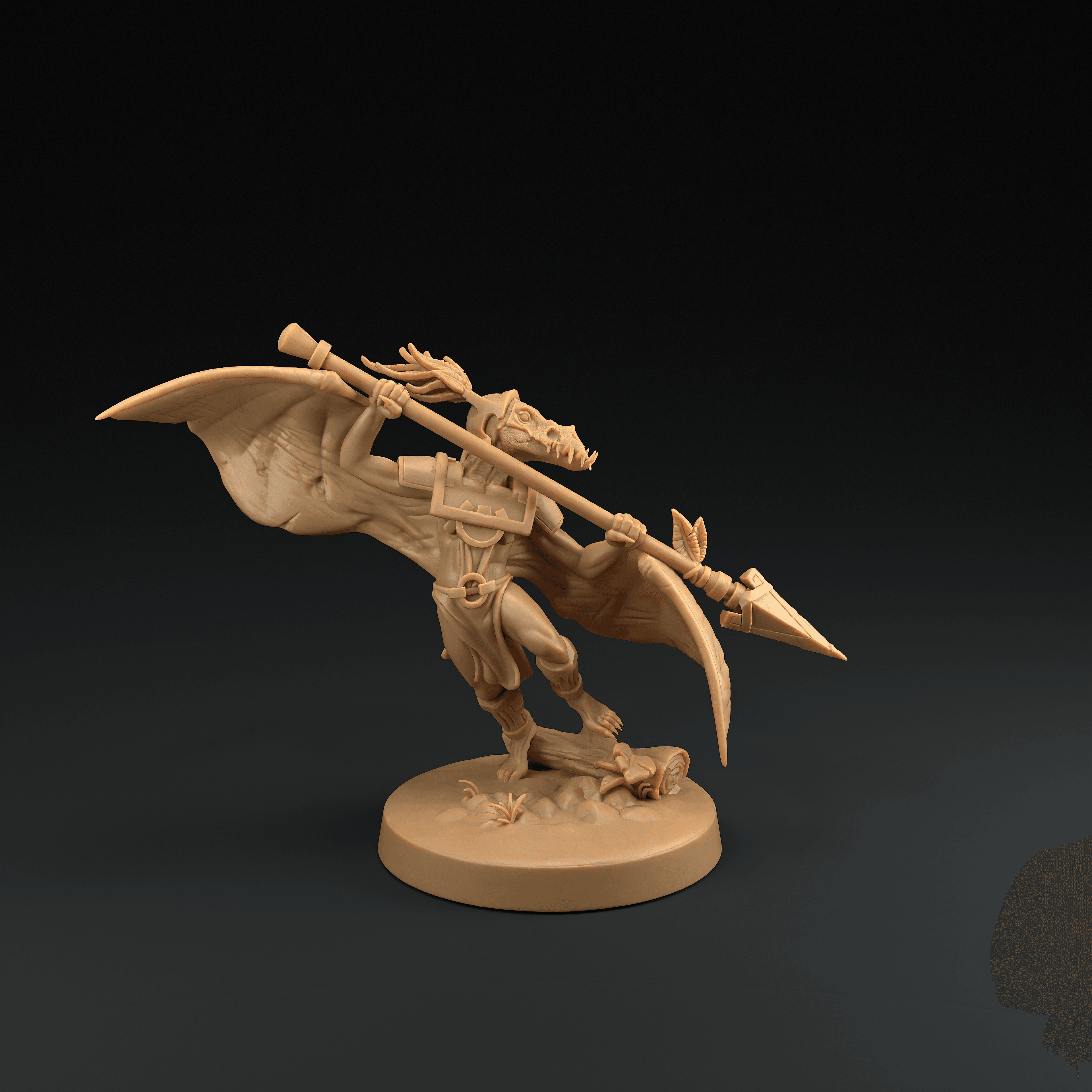 Pteranodon Saurian 3d model