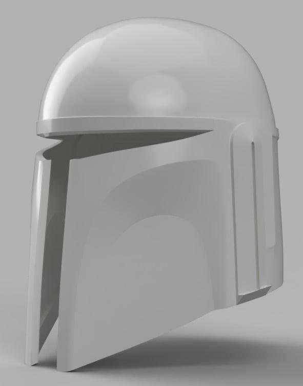 Death Watch Mandalorian Helmet Star Wars 3d model