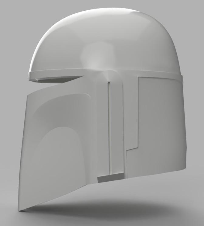 Death Watch Mandalorian Helmet Star Wars 3d model