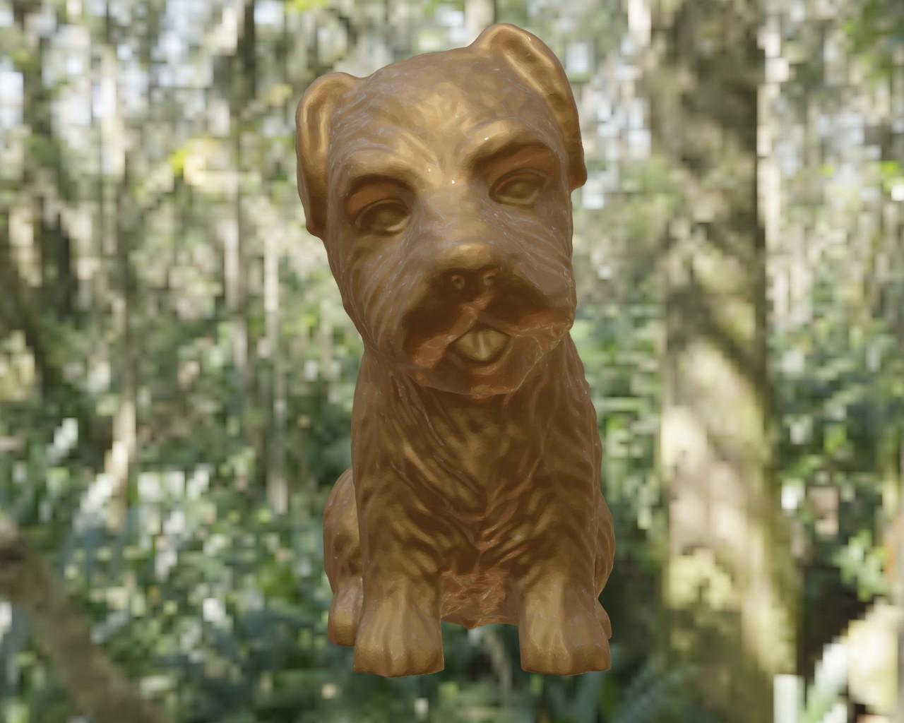 Dog free 3d model