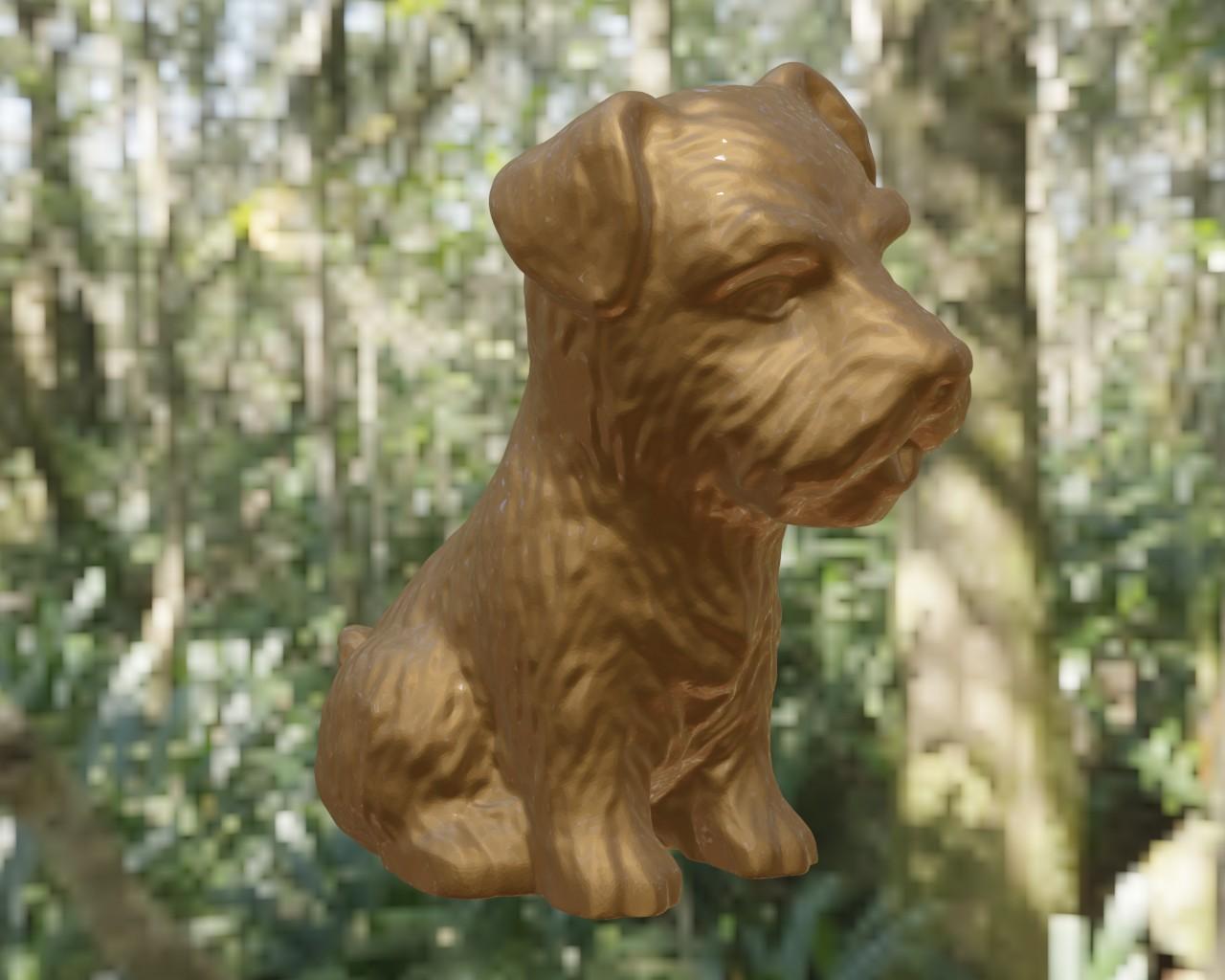 Dog free 3d model