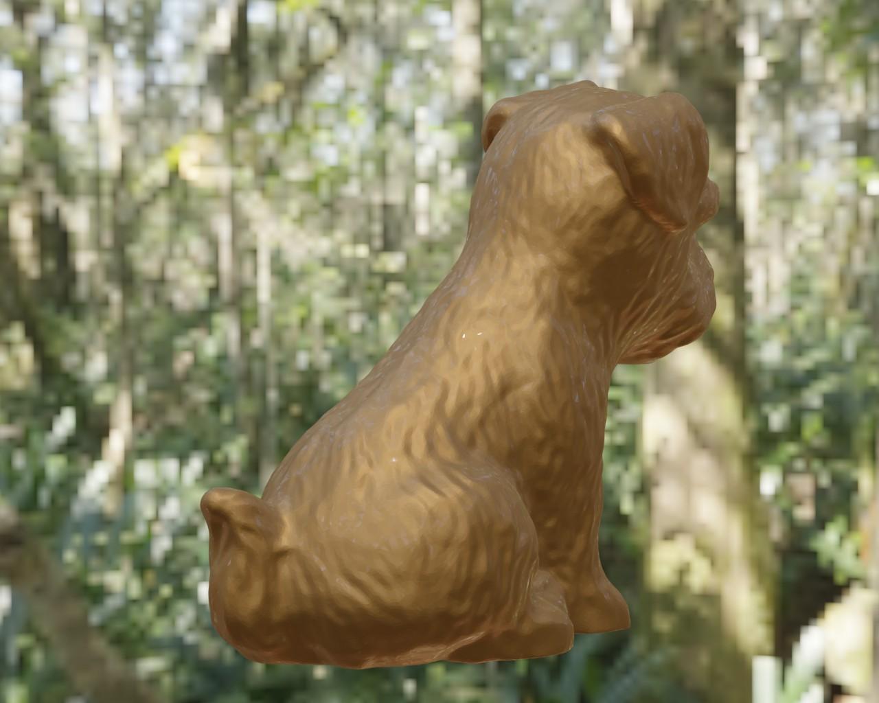 Dog free 3d model