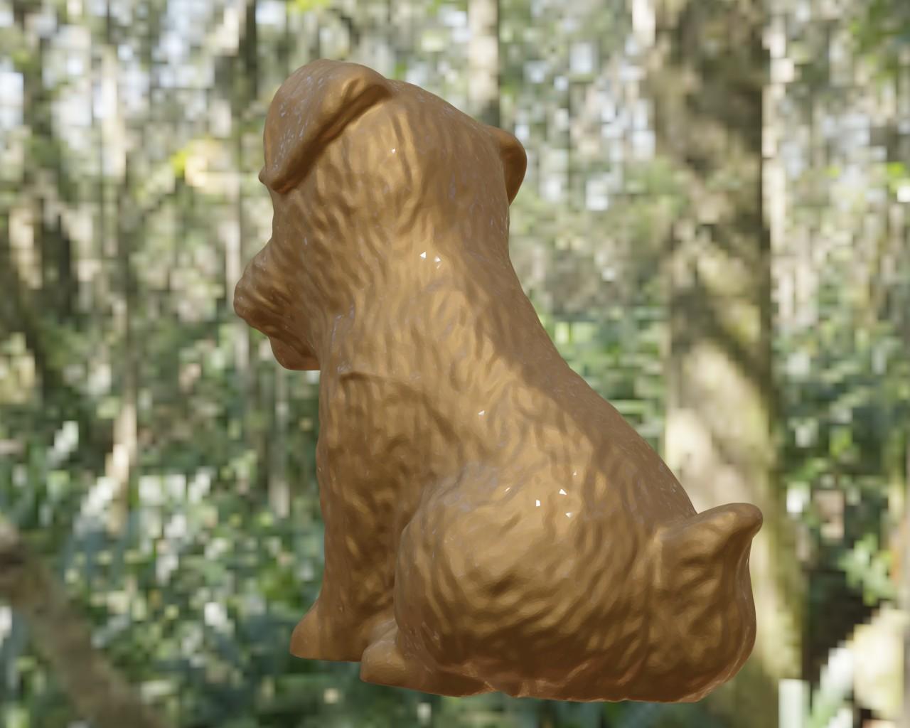 Dog free 3d model