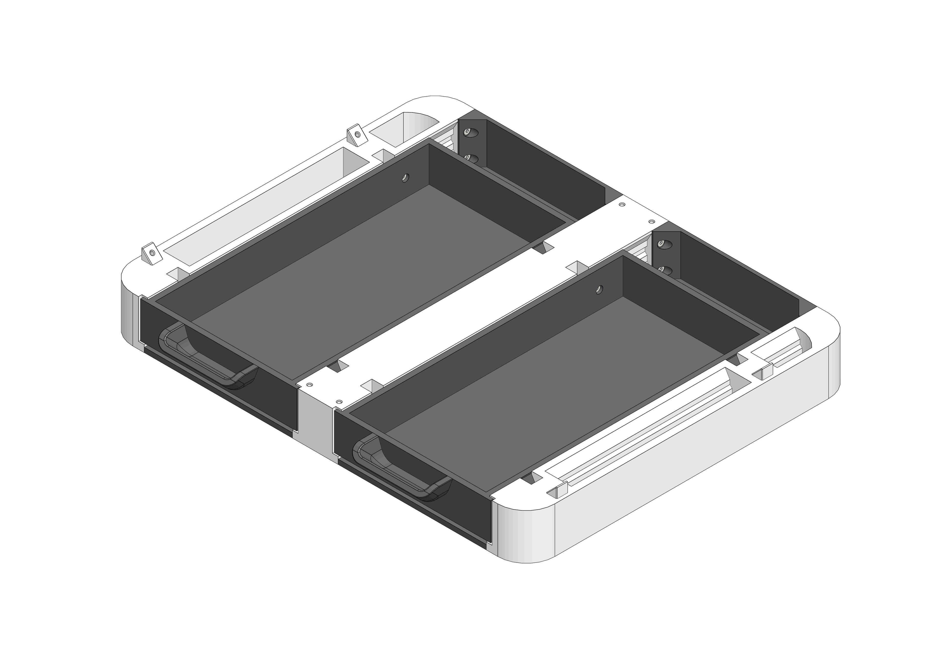 [BaBo duo] drawer modul 30  3d model