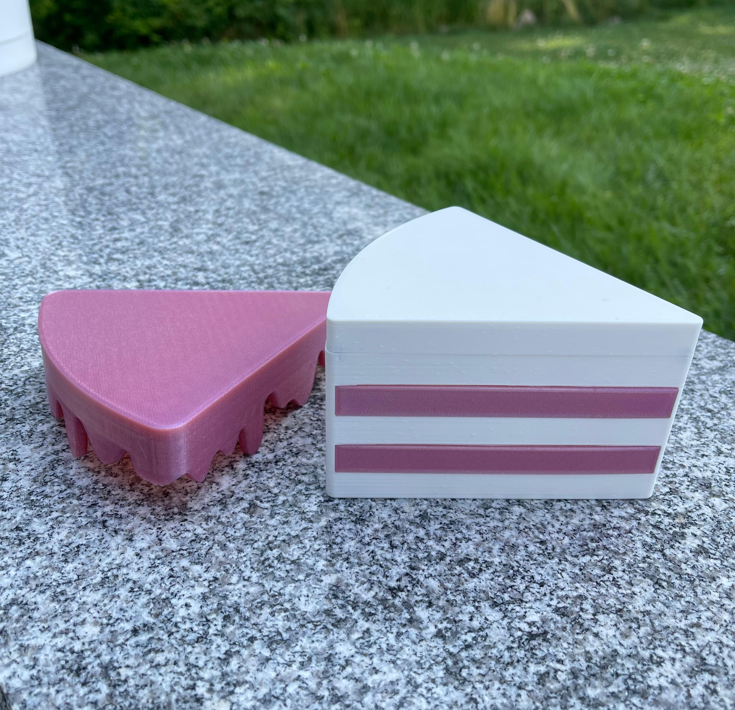 Cake Slice Container 3d model