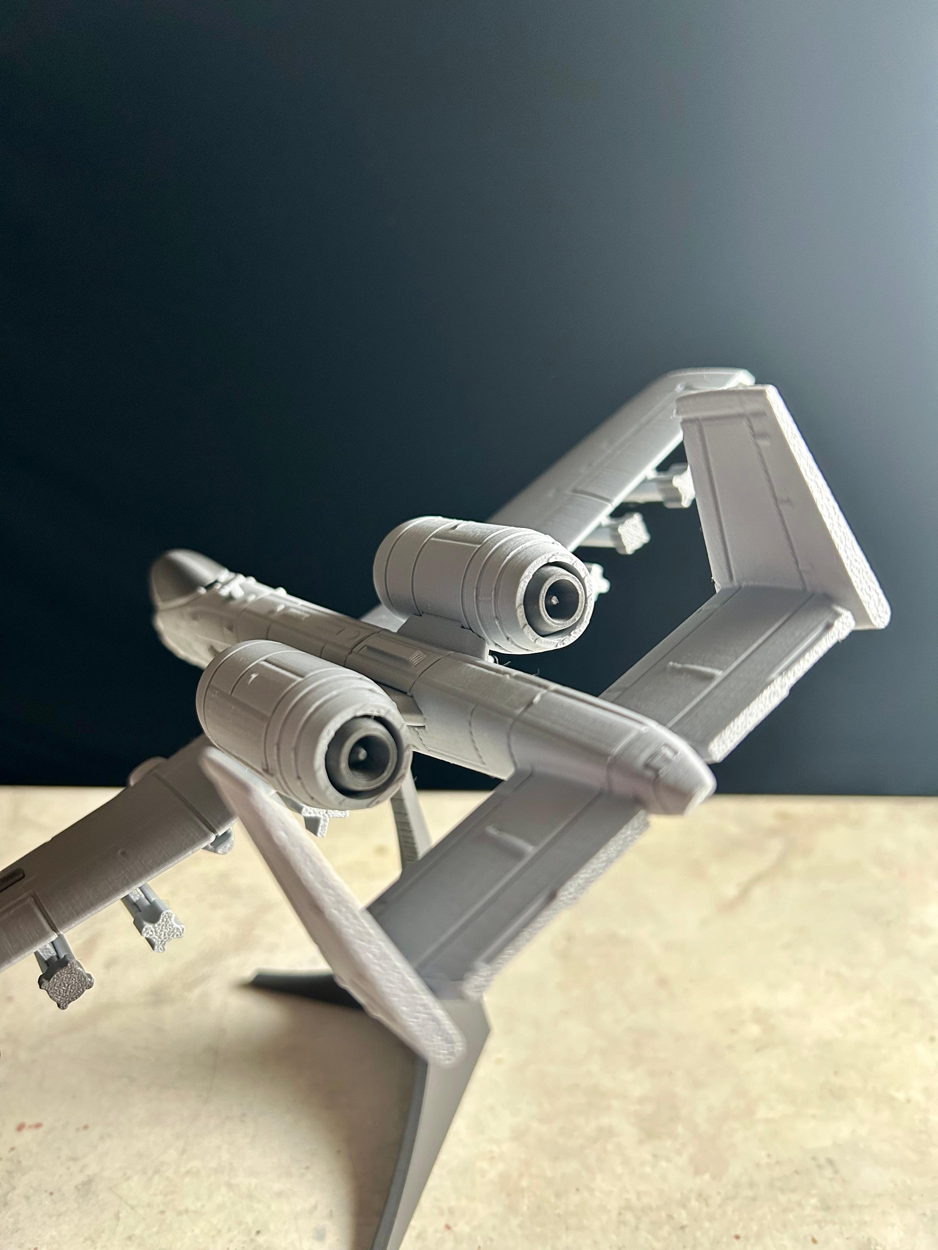 A-10 'Warthog' Kit (No Support, No AMS, No Glue) 3d model