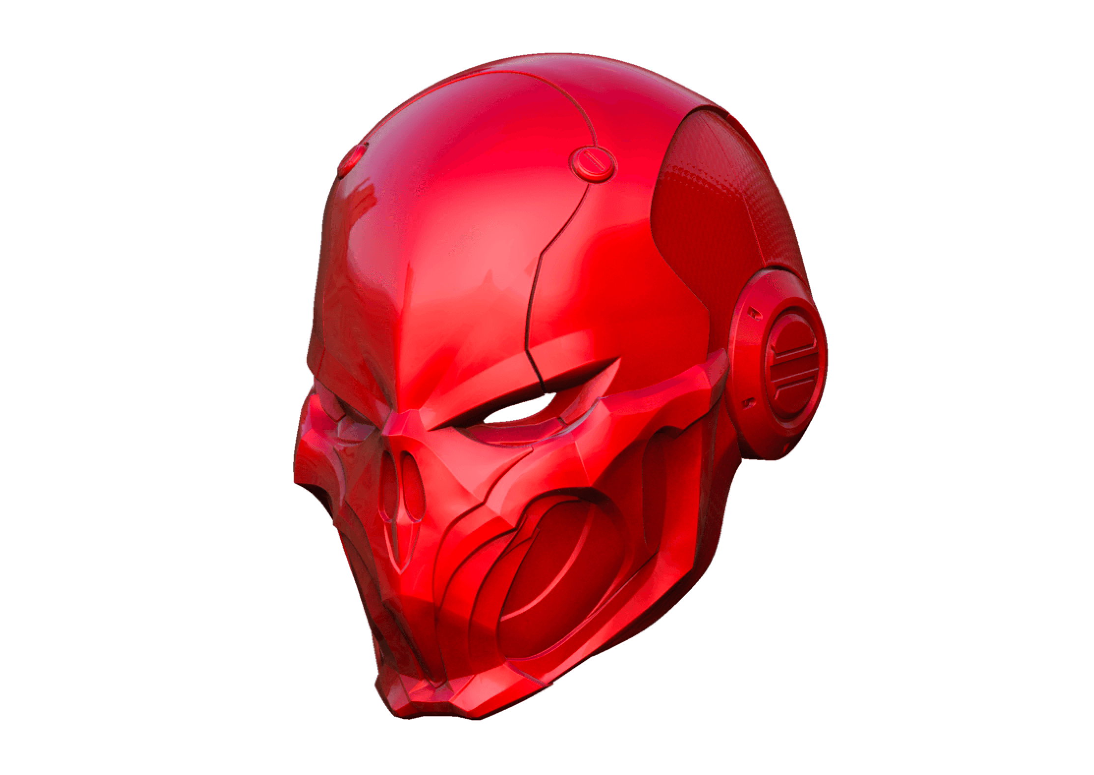 Red Scorpion Red Hood Hybrid Mask 3d model